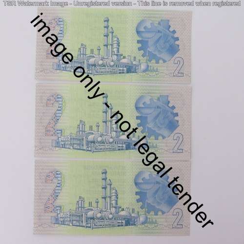 GPC de Kock 3rd issue R2 notes lot of 7 notes with consecutive numbers