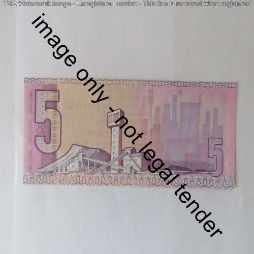GPC de Kock lot of 16 R5 banknotes third issue 1989 uncirculated