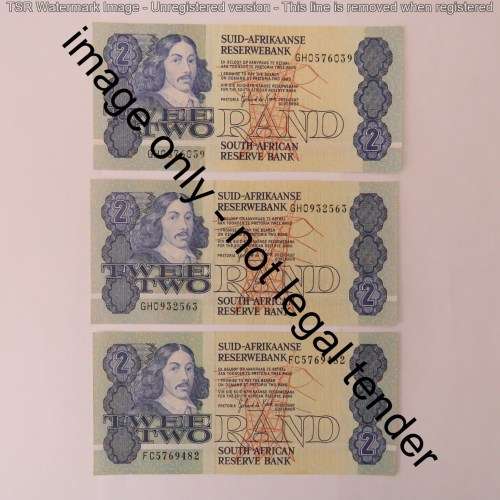 GPC de Kock 3rd issue lot of 15 R2 notes AU or better