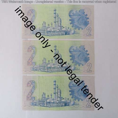 GPC de Kock 3rd issue lot of 15 R2 notes AU or better