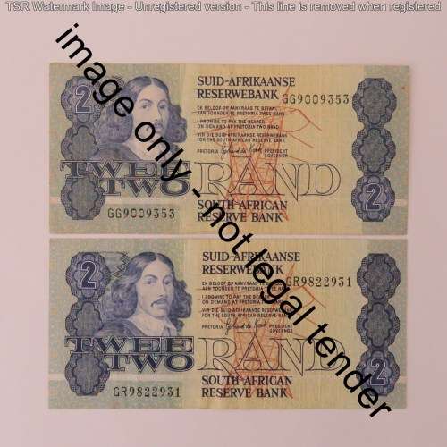 GPC de Kock lot of 10 R2 notes