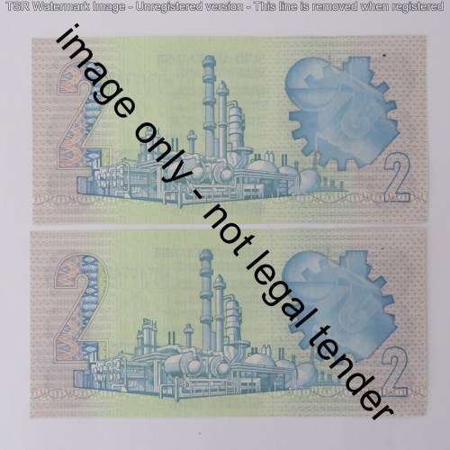 GPC de Kock lot of 10 R2 notes - 2nd issue with consecutive numbers