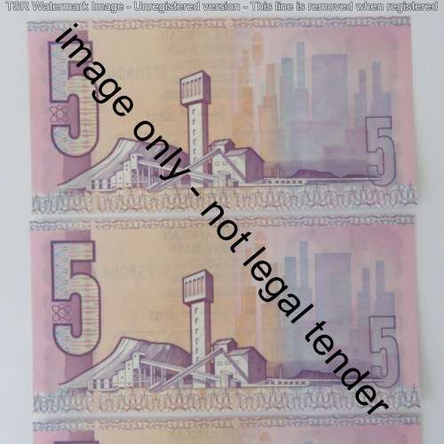 GPC de Kock 3rd issue R5 notes - 3 consecutive numbers - Uncirculated
