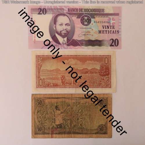 Lot of 10 banknotes - Some better ones - World
