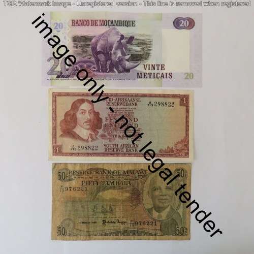 Lot of 10 banknotes - Some better ones - World