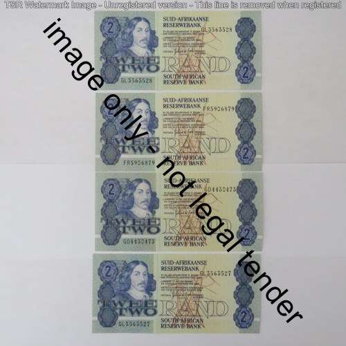 GPC de Kock lot of 30 R2 notes uncirculated 3rd issue