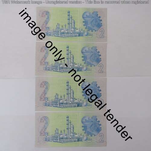 GPC de Kock lot of 30 R2 notes uncirculated 3rd issue