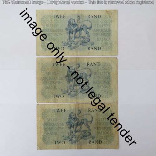 Rissik lot of 15 R2 notes all different prefix