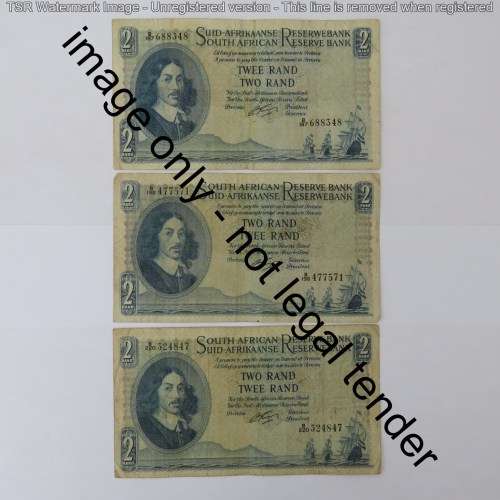 Rissik lot of 15 R2 notes all different prefix