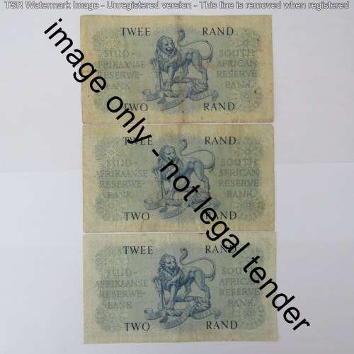 Rissik lot of 15 R2 notes all different prefix