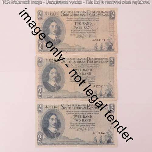Rissik lot of 15 R2 notes all different prefix