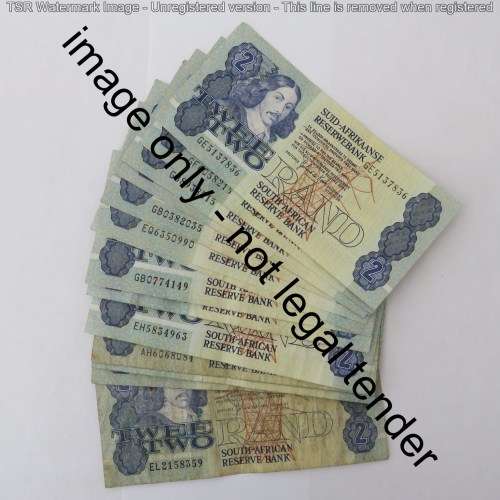 GPC de Kock lot of 14 R2 notes in various conditions