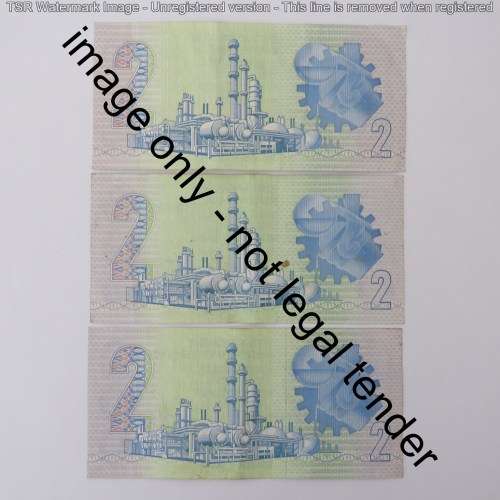 GPC de Kock lot of 14 R2 notes in various conditions