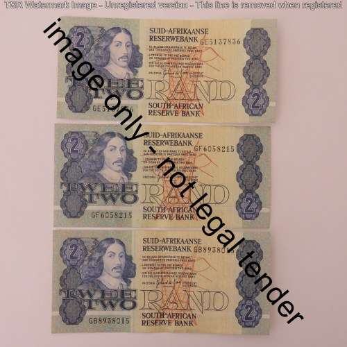 GPC de Kock lot of 14 R2 notes in various conditions