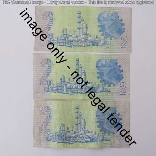 GPC de Kock lot of 14 R2 notes in various conditions