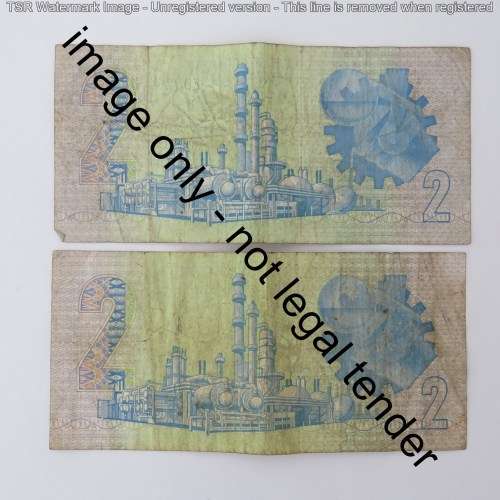 GPC de Kock lot of 14 R2 notes in various conditions