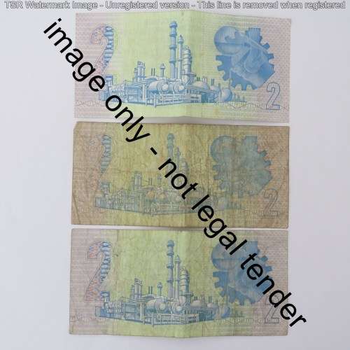 GPC de Kock lot of 14 R2 notes in various conditions
