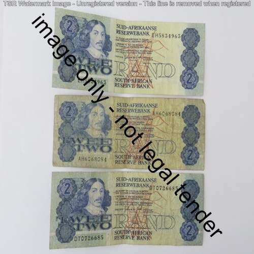 GPC de Kock lot of 14 R2 notes in various conditions