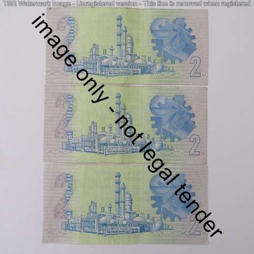 GPC de Kock lot of 14 R2 notes in various conditions