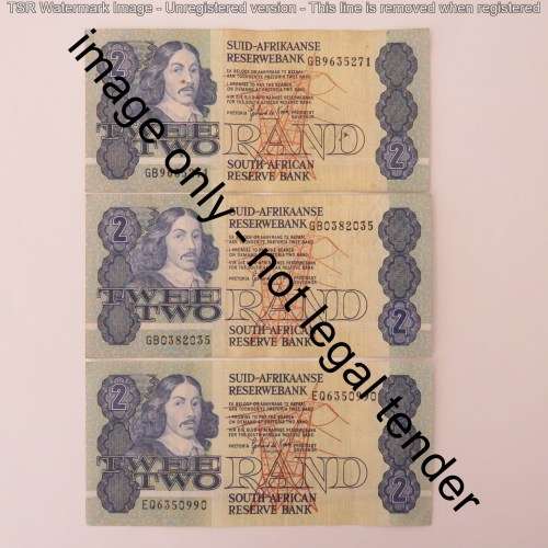 GPC de Kock lot of 14 R2 notes in various conditions
