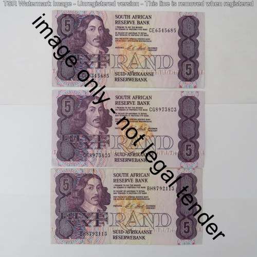 CL Stals lot of 20 R5 notes - CL Stals first issue