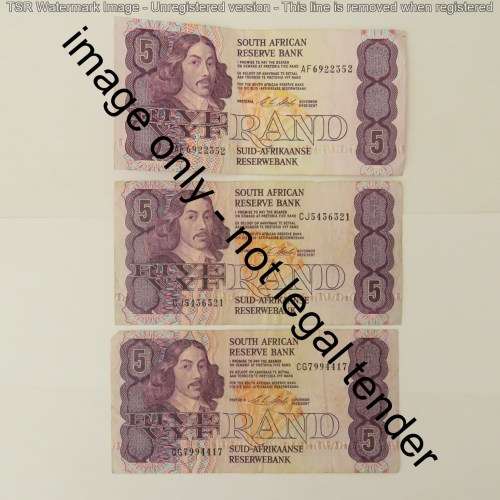 CL Stals lot of 20 R5 notes - CL Stals first issue
