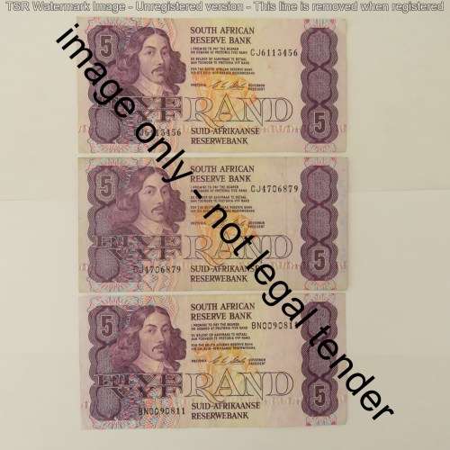 CL Stals lot of 20 R5 notes - CL Stals first issue