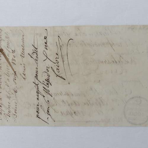1805 French Napoleonic Bill of Exchange - 5000 Francs - Excellent condition