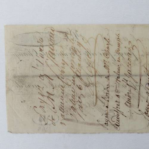 1805? French Napoleonic Bill of Exchange for 5000 Francs