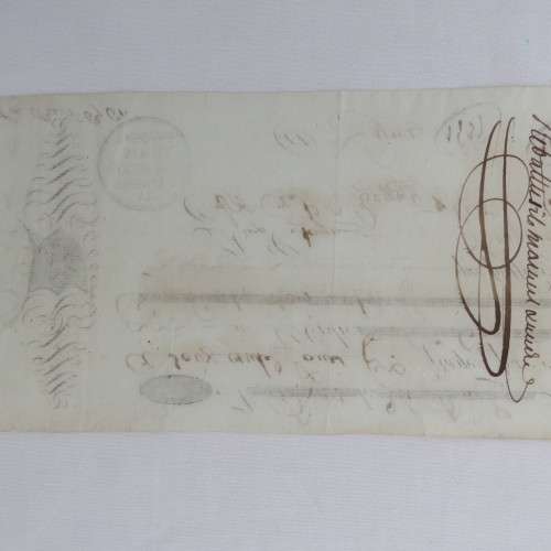 French Napoleonic Bill of Exchange for 4560 Francs