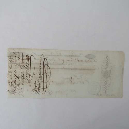 French Napoleonic Bill of Exchange for 4560 Francs