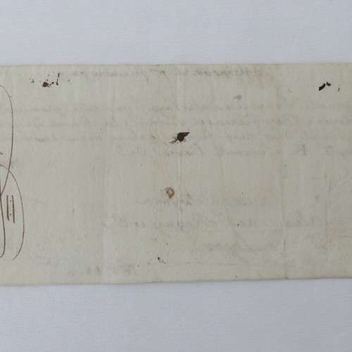 Early 1800`s French Napoleonic Bill of Exchange