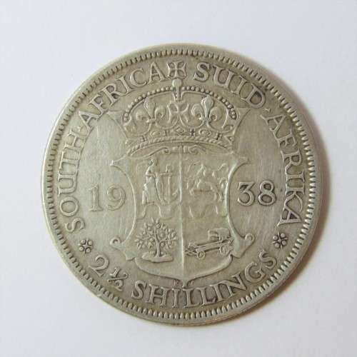 South Africa 1938 half crown VF