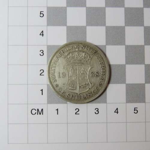 South Africa 1938 half crown VF