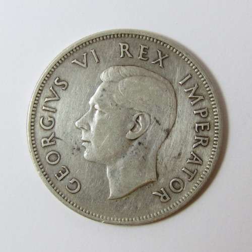 South Africa 1938 half crown VF
