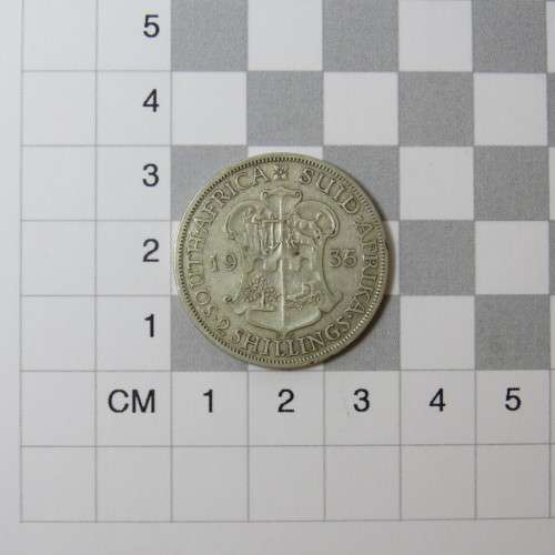 South Africa 1935 two shilling