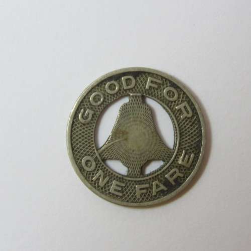 Los Angeles Railway token good for one fare