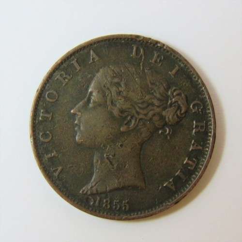 Great Britain 1855 half penny