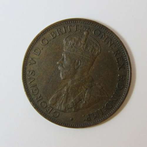 Australia 1911 half penny XF/AU