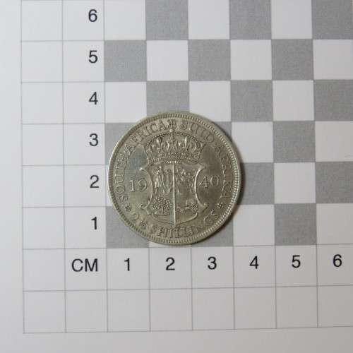 South Africa 1940 half crown - Silver