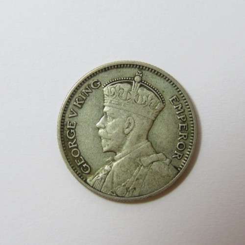 New Zealand 1934 sixpence - VF