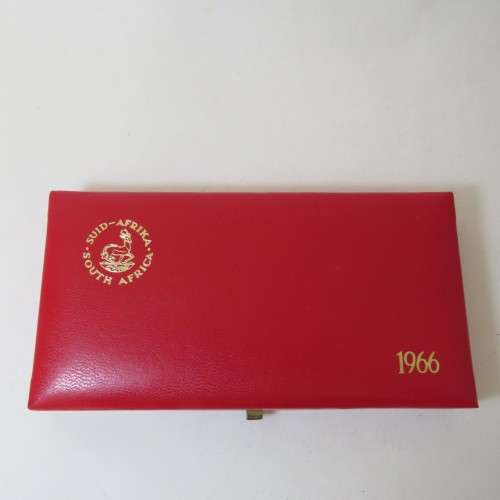 1966 RSA short proof set in long proof box - Afrikaans R1