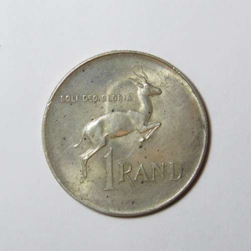 South Africa 1966 R1 double struck clearly visible on R and A of R1