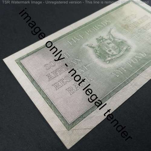 WH Clegg 4th issue 2 September 1929 Five Pounds VF+