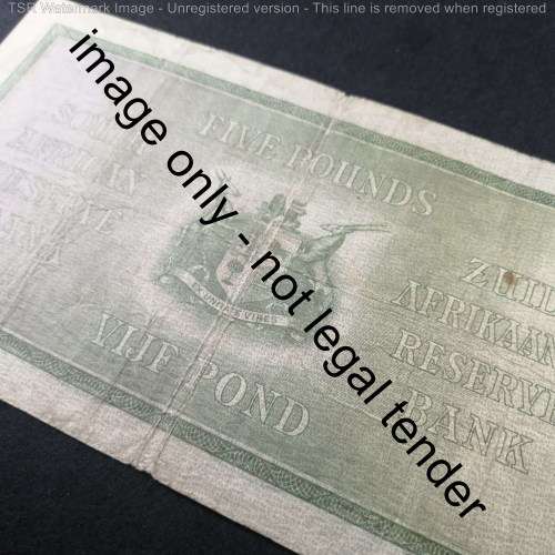 WH Clegg Third issue 2 April 1928 Five Pounds in reasonable condition