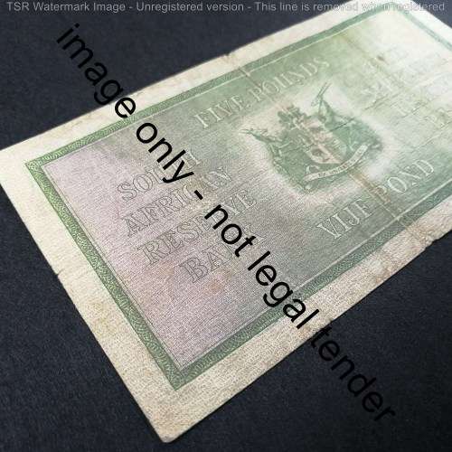WH Clegg Third issue 2 April 1928 Five Pounds in reasonable condition