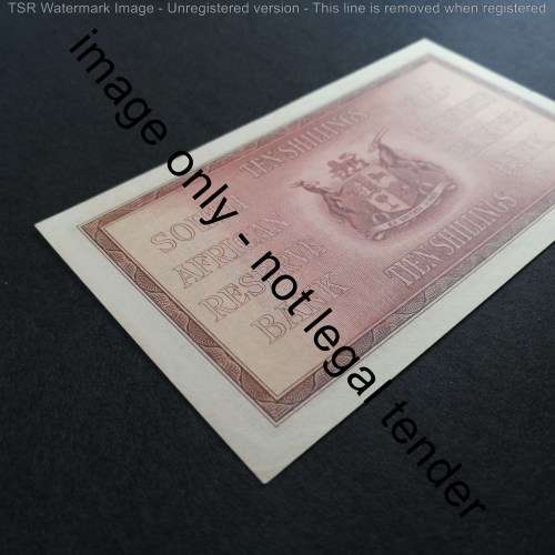 Postmus only issue 14 November 1935 Ten Shillings - Excellent condition with middle fold
