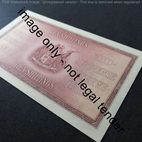 Postmus only issue 14 November 1935 Ten Shillings - Excellent condition with middle fold