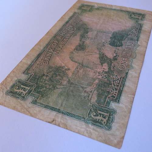 Rhodesia and Nyasaland One Pound 13 January 1961 X67
