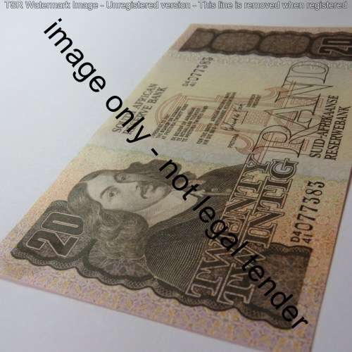GPC de Kock 3rd Issue R20 banknote uncirculated